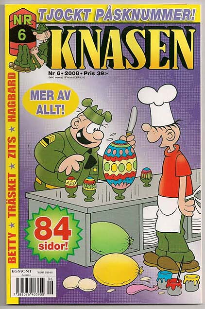 Knasen 2008 Nr 6 NM Ny Oläst