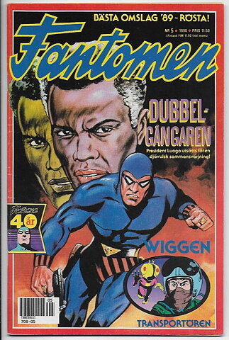 Fantomen 1990 Nr 5 FN