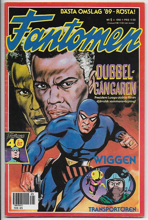 Fantomen 1990 Nr 5 FN