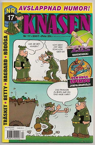 Knasen 2007 Nr 17 NM Ny Oläst