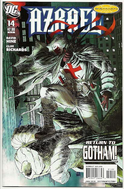Azrael 2nd Series # 14 NM Ny Import