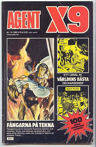 Agent X9 1980 Nr 7 VG-