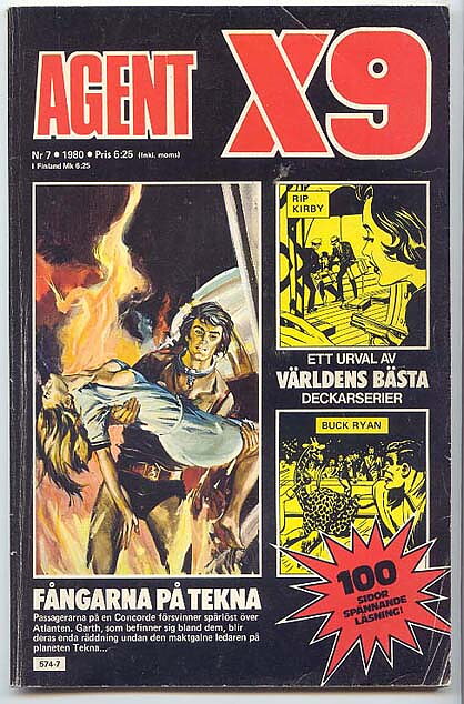 Agent X9 1980 Nr 7 VG-