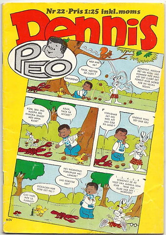 Dennis 1969 Nr 22 VG Ifyllt Korsord