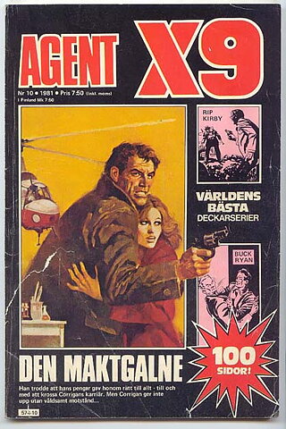 Agent X9 1981 Nr 10 FR/GD