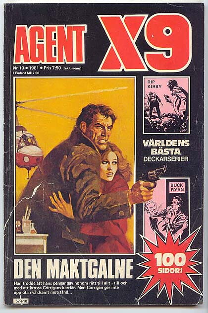 Agent X9 1981 Nr 10 FR/GD