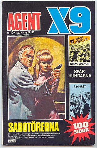 Agent X9 1982 Nr 10 GD/VG