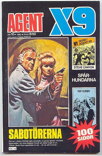 Agent X9 1982 Nr 10 GD/VG