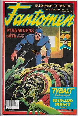 Fantomen 1990 Nr 10 VG/FN