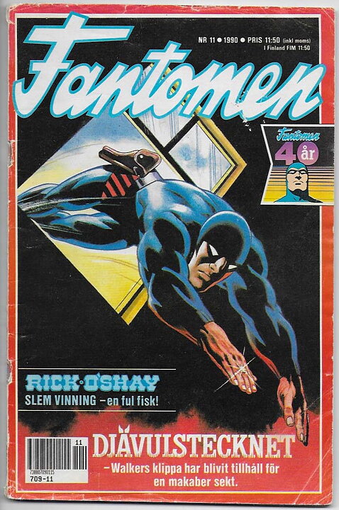 Fantomen 1990 Nr 11 GD