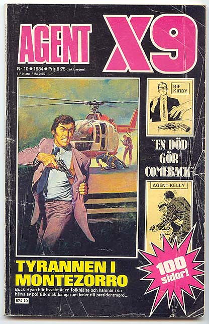 Agent X9 1984 Nr 10 GD-