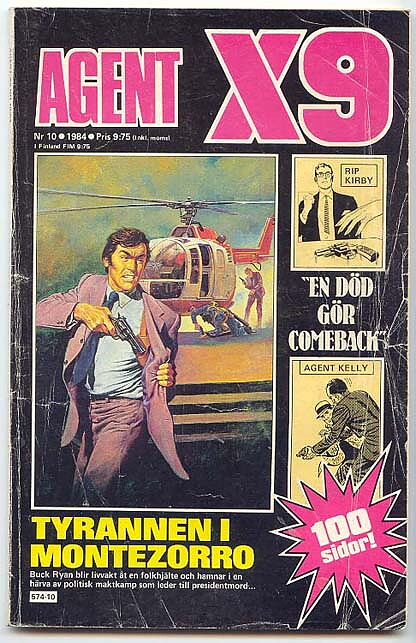 Agent X9 1984 Nr 10 GD-