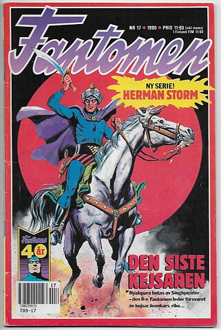 Fantomen 1990 Nr 17 VG/FN