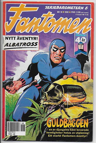 Fantomen 1990 Nr 18 VG/FN