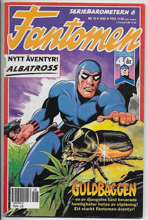 Fantomen 1990 Nr 18 VG/FN