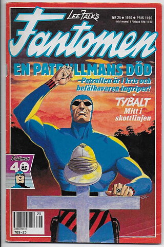 Fantomen 1990 Nr 25 VG Pren-ex