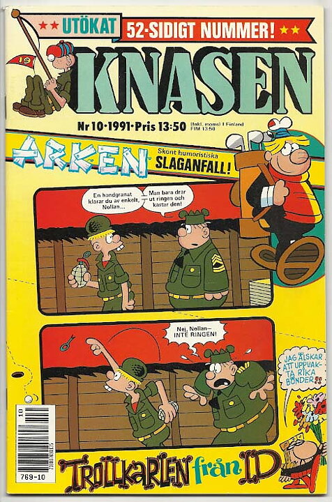 Knasen 1991 Nr 10 VF+