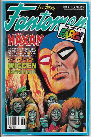 Fantomen 1991 Nr 2 VG-