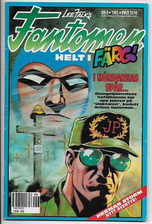 Fantomen 1991 Nr 6 VG