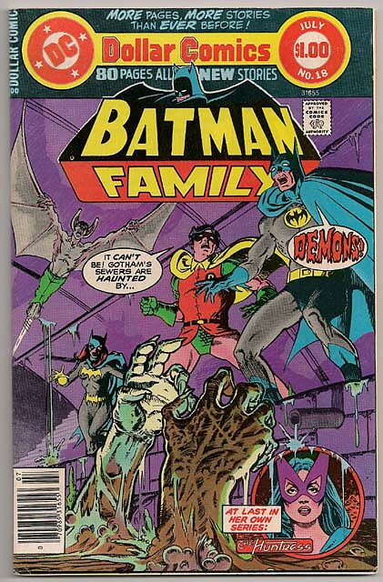 Batman Family # 18 VG-FN Huntress