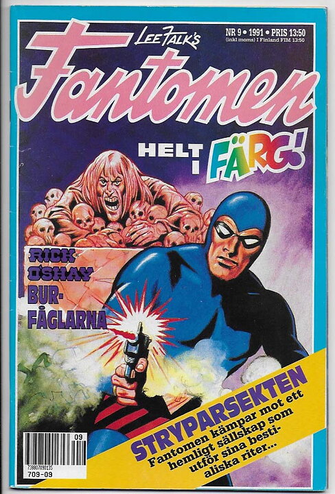 Fantomen 1991 Nr 9 VF-