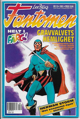 Fantomen 1991 Nr 12 FN/VF