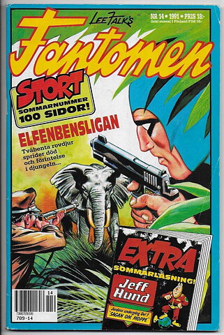 Fantomen 1991 Nr 14 VG Pren-ex