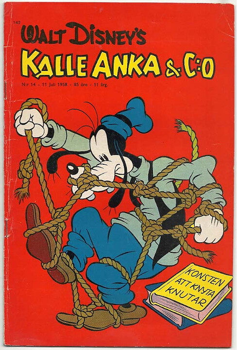 Kalle Anka & C:O 1958 Nr 14 VG