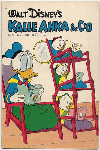 Kalle Anka & C:O 1958 Nr 17 VG