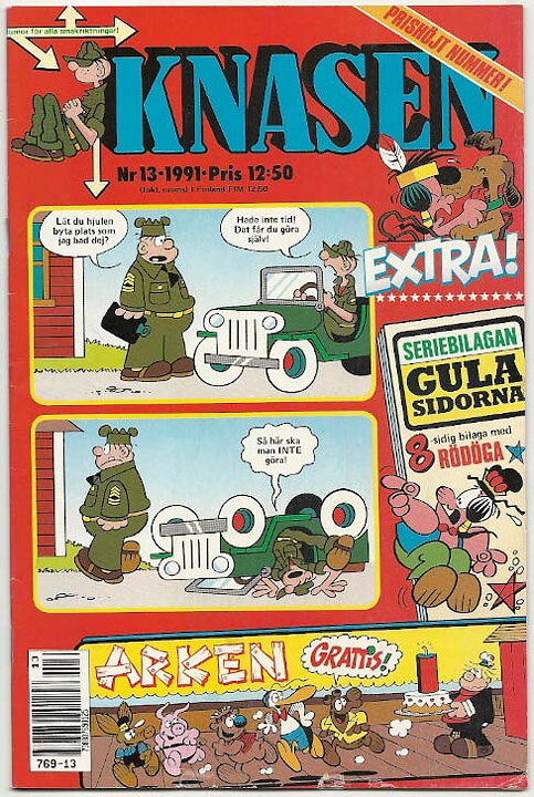 Knasen 1991 Nr 13 VG
