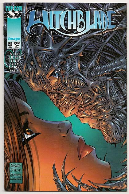 Witchblade # 23 VF+ Prislapp