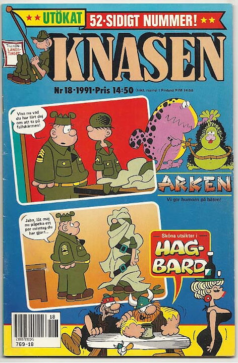 Knasen 1991 Nr 18 VG