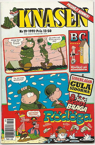 Knasen 1991 Nr 19 VG-