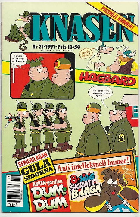 Knasen 1991 Nr 21 VF+