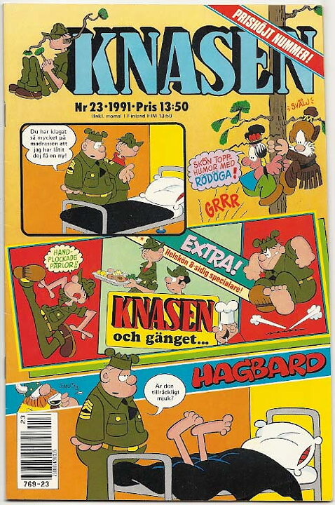 Knasen 1991 Nr 23 VF+