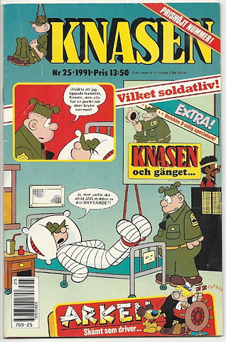 Knasen 1991 Nr 25 VG+