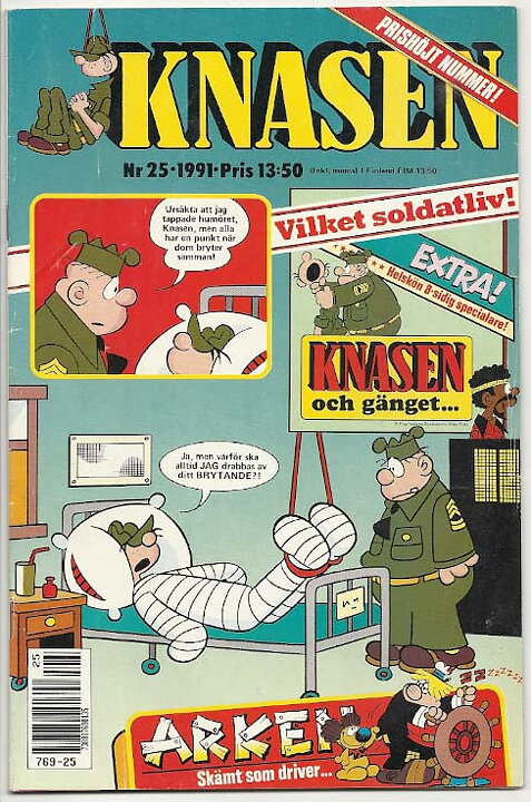 Knasen 1991 Nr 25 VG+