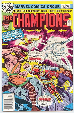 Champions # 6 VF+ Jack Kirby