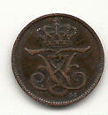 Danmark 1 öre 1907 god 1