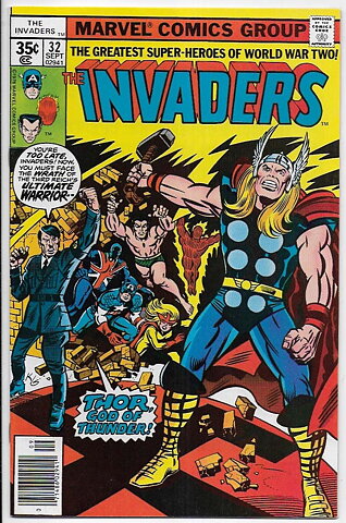 Invaders # 32 VF/NM