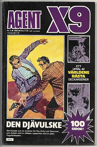 Agent X9 1982 Nr 2 GD/VG