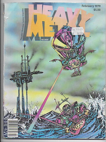 Heavy Metal 1979 February GD/VG
