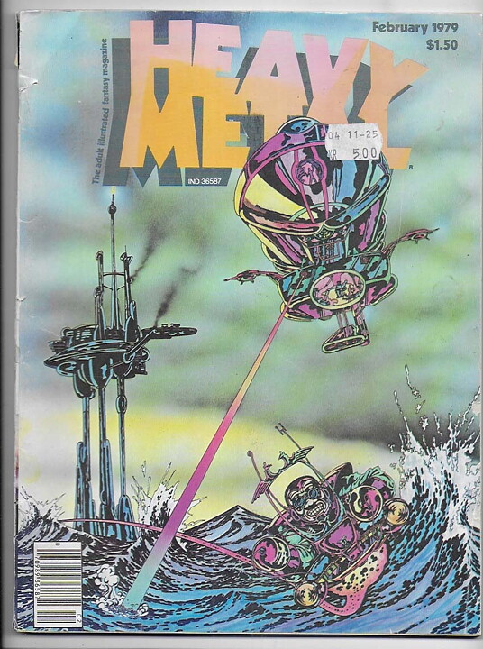 Heavy Metal 1979 February GD/VG