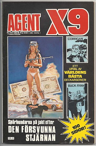 Agent X9 1982 Nr 8 FN+