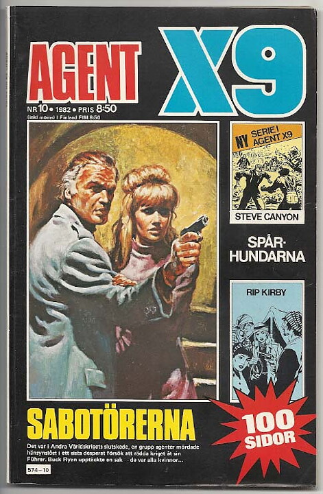Agent X9 1982 Nr 10 VG/FN