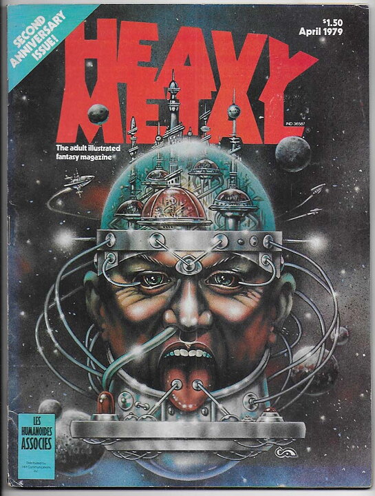 Heavy Metal 1979 April VG/FN