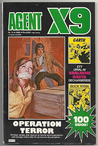 Agent X9 1982 Nr 13 VG-
