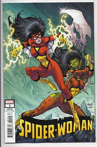 Spider-Woman Volume 7 # 1 Variant Edition E NM Ny Import