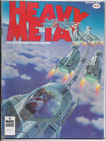 Heavy Metal 1979 December VG/FN