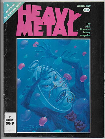 Heavy Metal 1980 January FN/VF